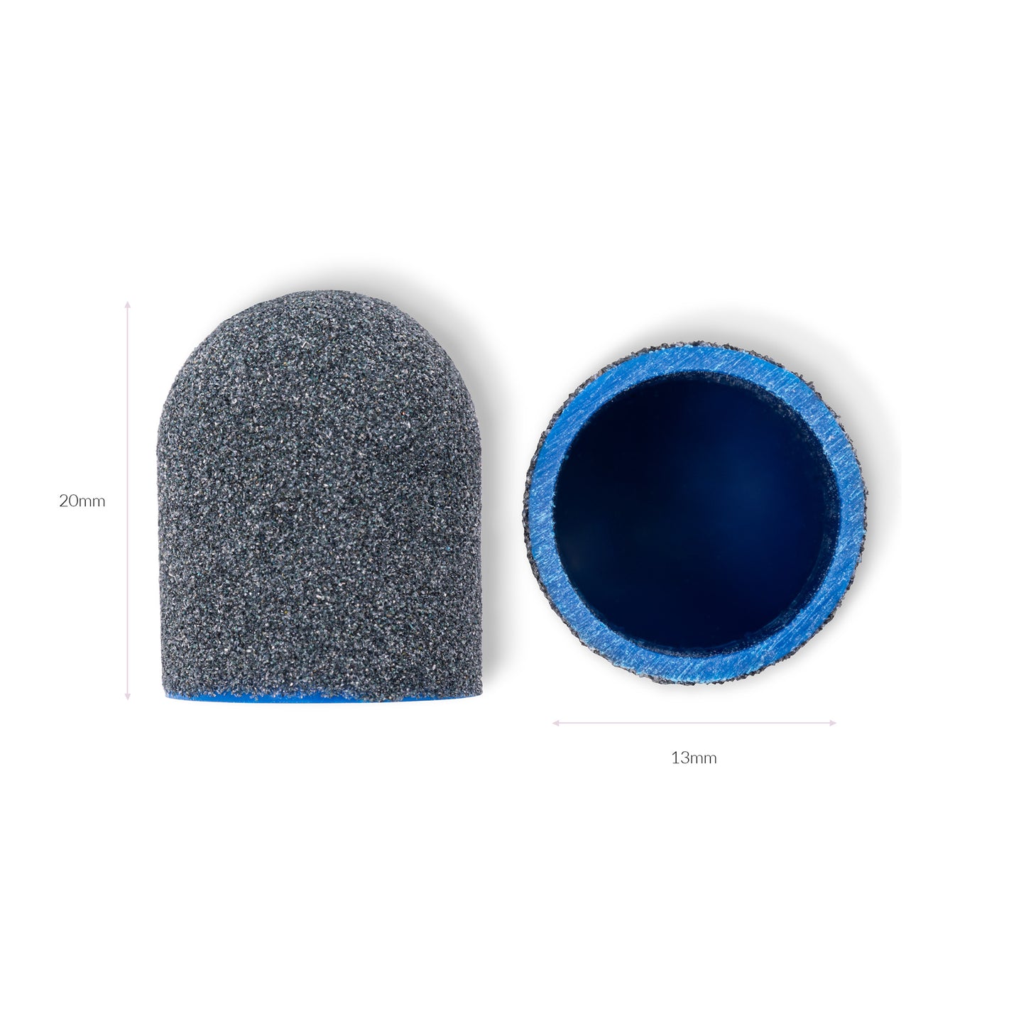 Pedikiūro antgalis - Kepurėlė 13mm, 10vnt