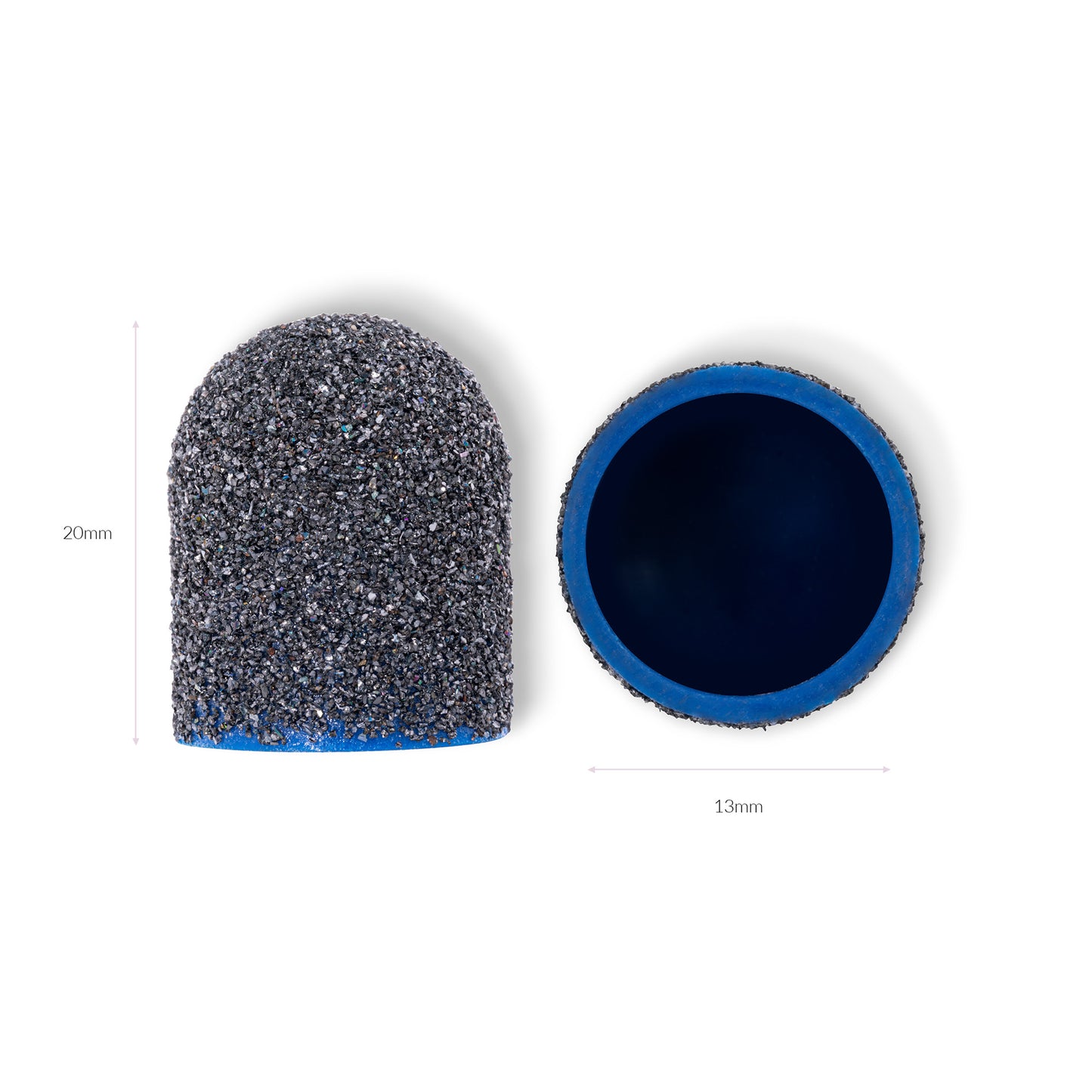 Pedikiūro antgalis - Kepurėlė 13mm, 10vnt