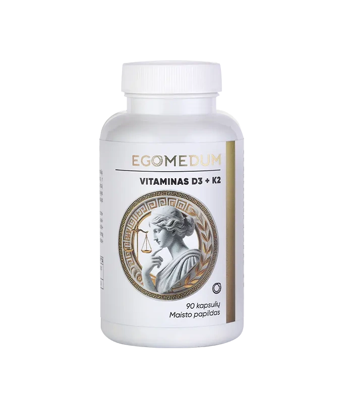 Vitaminas D3 + K2