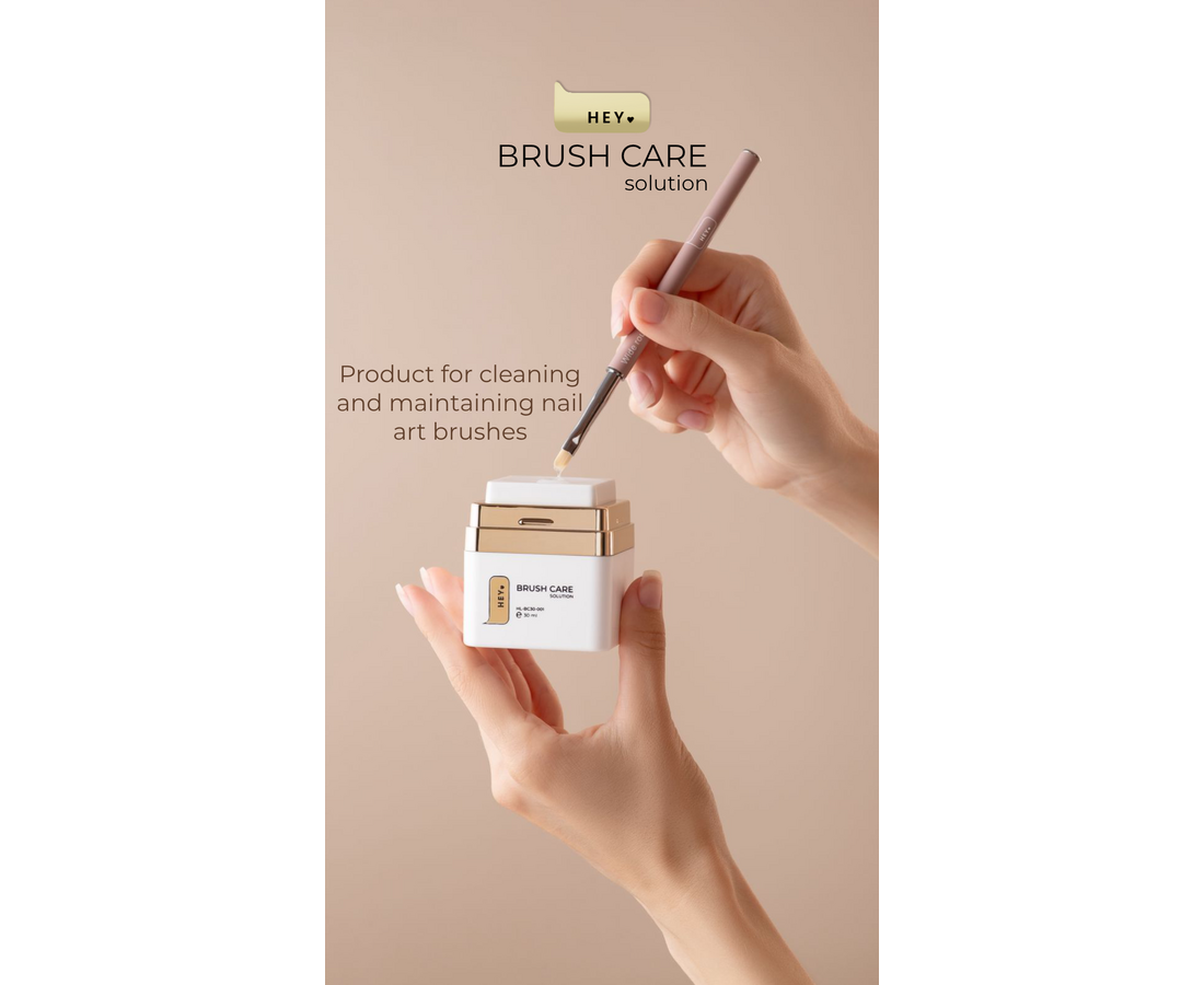 HEYLOVE - TEPTUKŲ VALIKLIS "BRUSH CARE SOLUTION", 30 ML