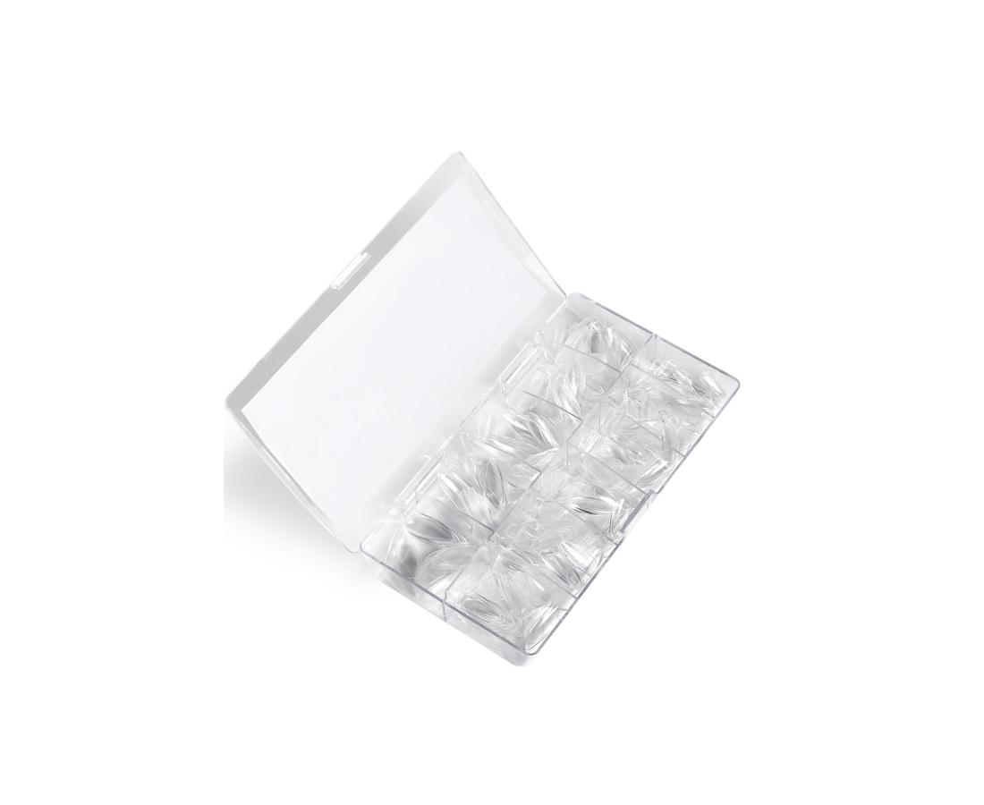 HEYLOVE VIRŠUTINĖS NAGŲ FORMELĖS - ALMOND MEDIUM, 500vnt