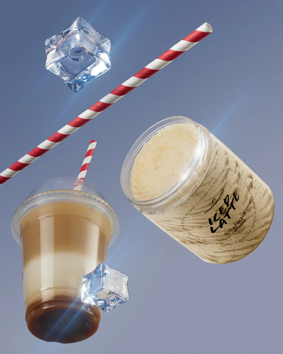 CBD Cukraus šveitiklis "ICED LATTE", 200ml