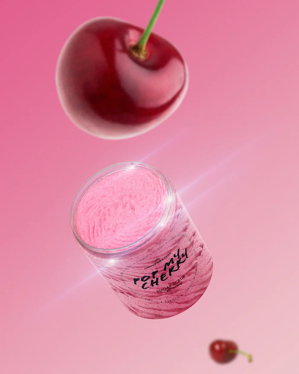 CBD Cukraus šveitiklis "POP MY CHERRY", 200ml