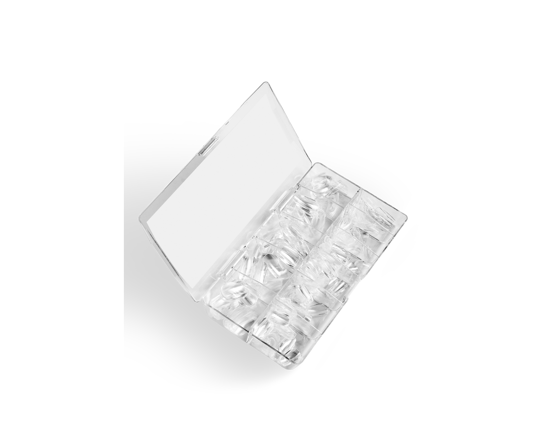 HEYLOVE VIRŠUTINĖS NAGŲ FORMELĖS - SQUARE SHORT, 500vnt