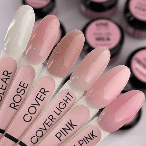 ONE PRO LINE POLYGELIS - NUDE GLITTER, 30ml