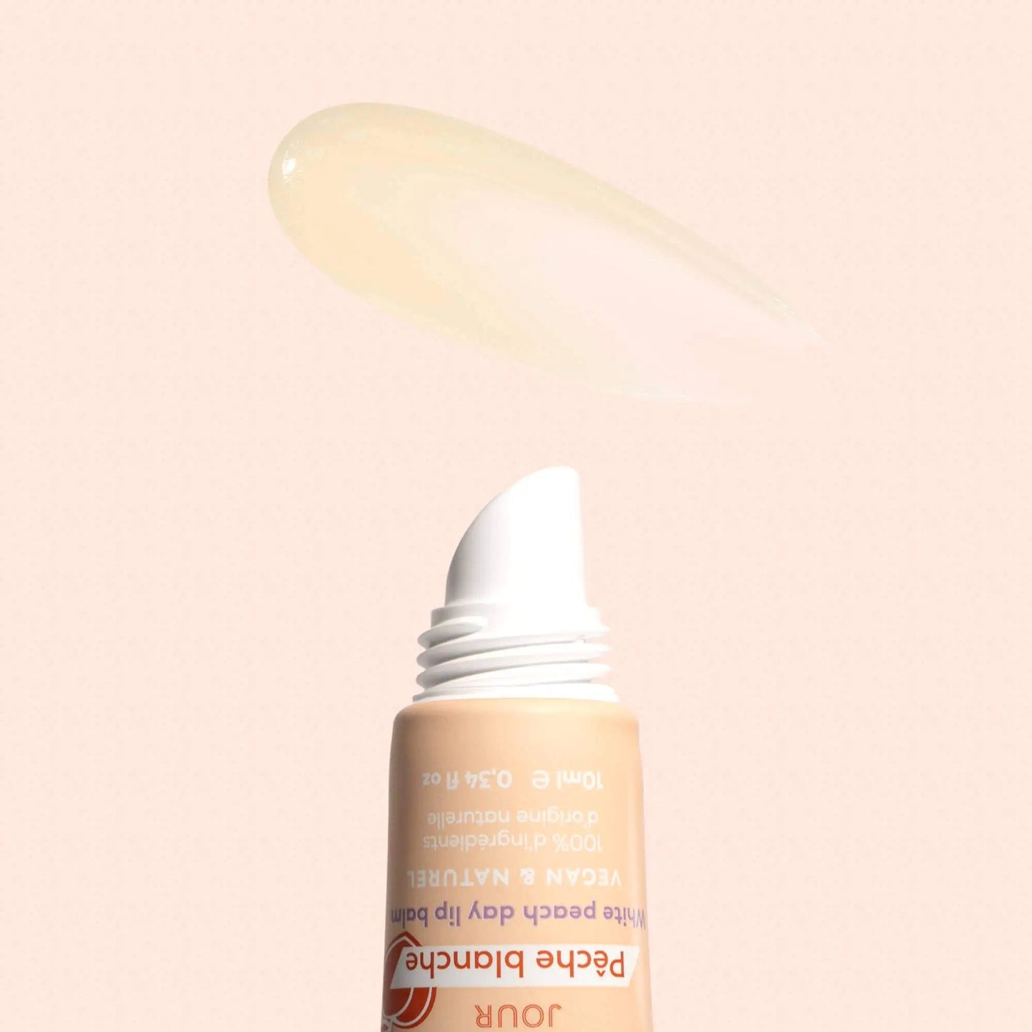 DRĖKINAMASIS LŪPŲ BALZAMAS "PEACHY KISS", 10ml