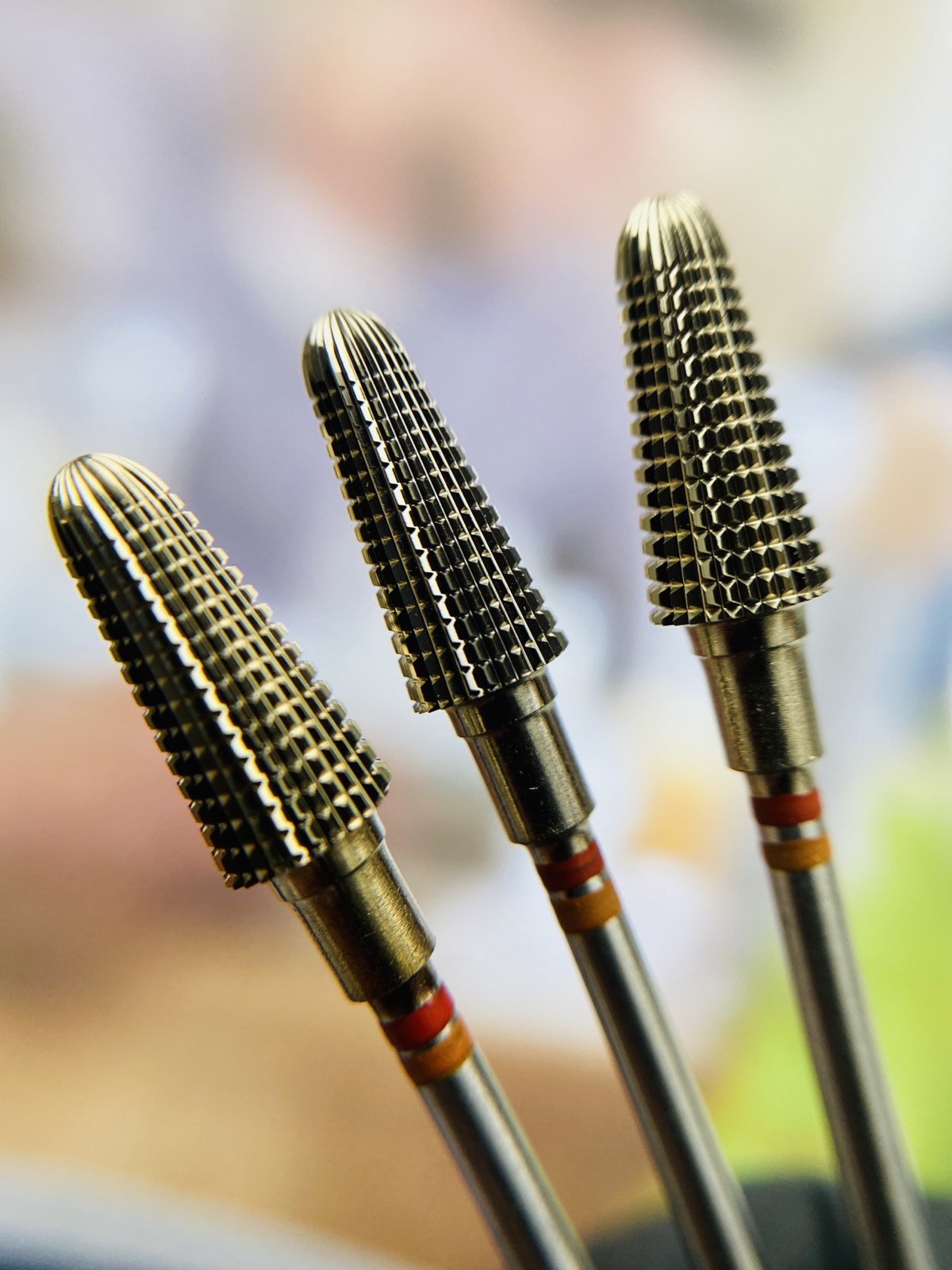 Fezos antgalių rinkinys - GOLDEN LINE SET