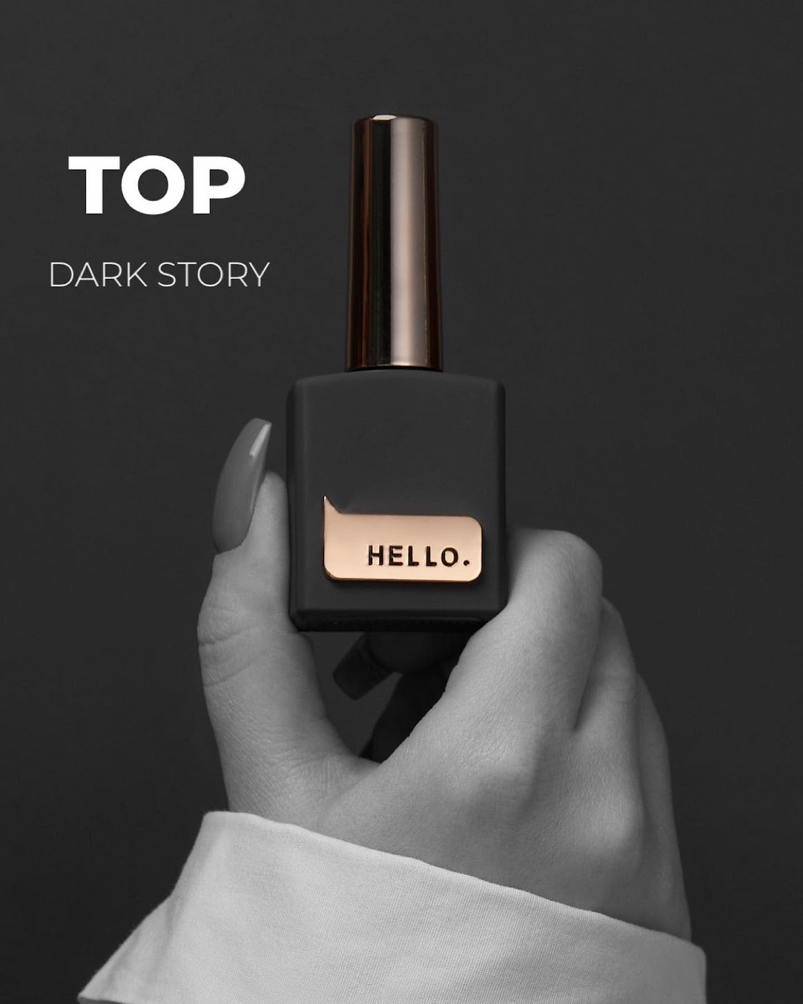 HELLO VIRŠUTINIS SLUOKSNIS - Top Dark Story, 15ml