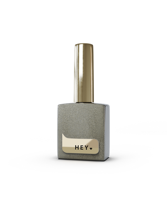 HEYLOVE VIRŠUTINIS SLUOKSNIS - Gold Flakes Glossy, 15ml