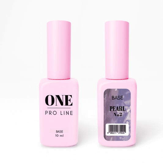 ONE PRO LINE - Bazė su perlu No.2, 10ml