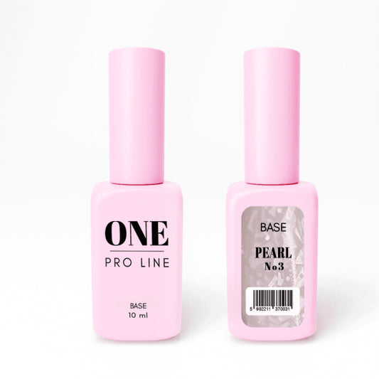 ONE PRO LINE - Bazė su perlu No.3, 10ml