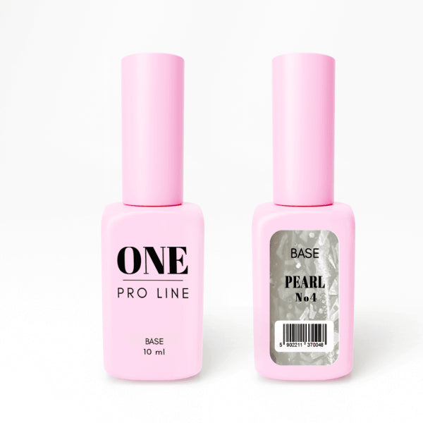 ONE PRO LINE - Bazė su perlu No.4, 10ml