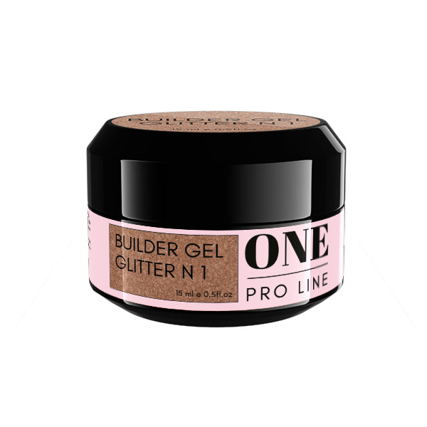 ONE PRO LINE GELIS - GLITTER  No1, 15ml