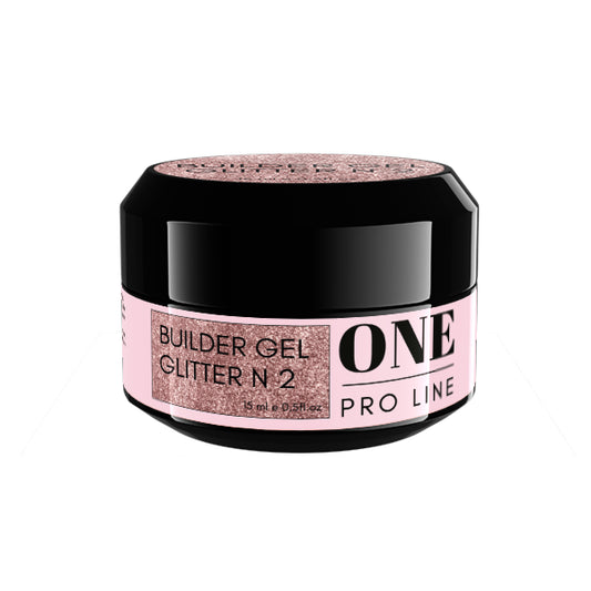 ONE PRO LINE GELIS - GLITTER  No2, 15ml