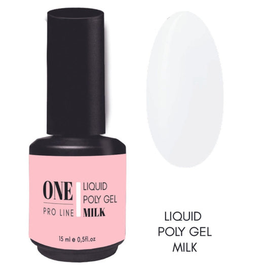 ONE PRO LINE - LIQUID POLYGELIS MILK  No1, 15ml