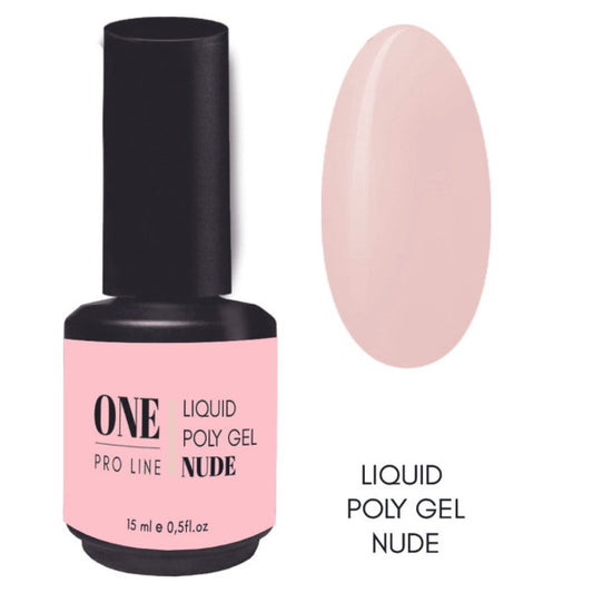 ONE PRO LINE - LIQUID POLYGELIS NUDE, 15ml