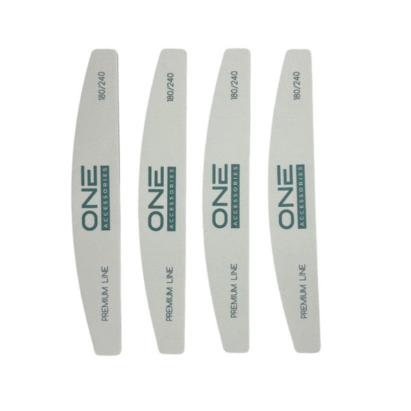 ONE PRO LINE - PREMIUM NAGŲ DILDĖS 180/240, 4vnt