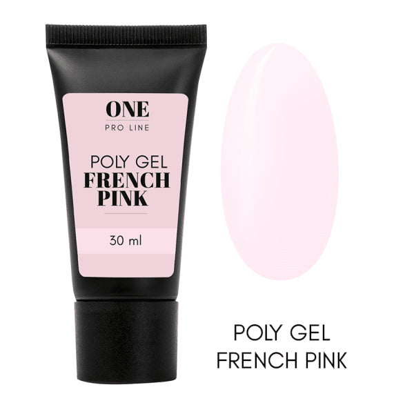 ONE PRO LINE POLYGELIS - FRENCH PINK, 30ml