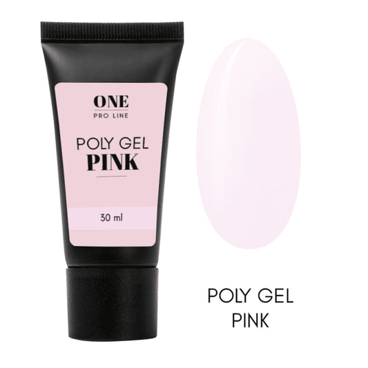 ONE PRO LINE POLYGELIS - PINK, 30ml