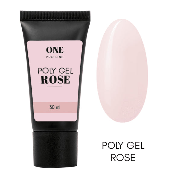 ONE PRO LINE POLYGELIS - ROSE, 30ml